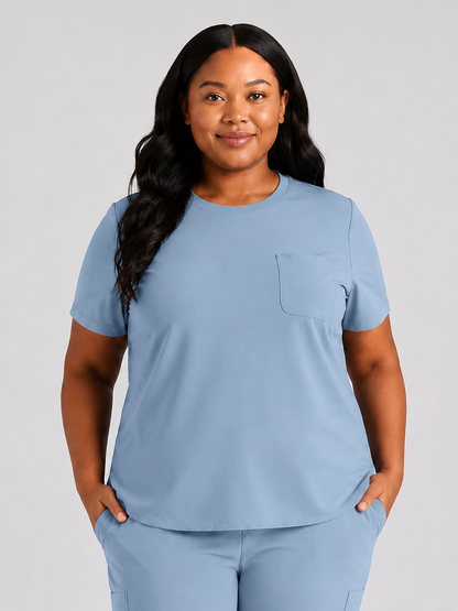 Women's Zira SinglePocket Scrub Top