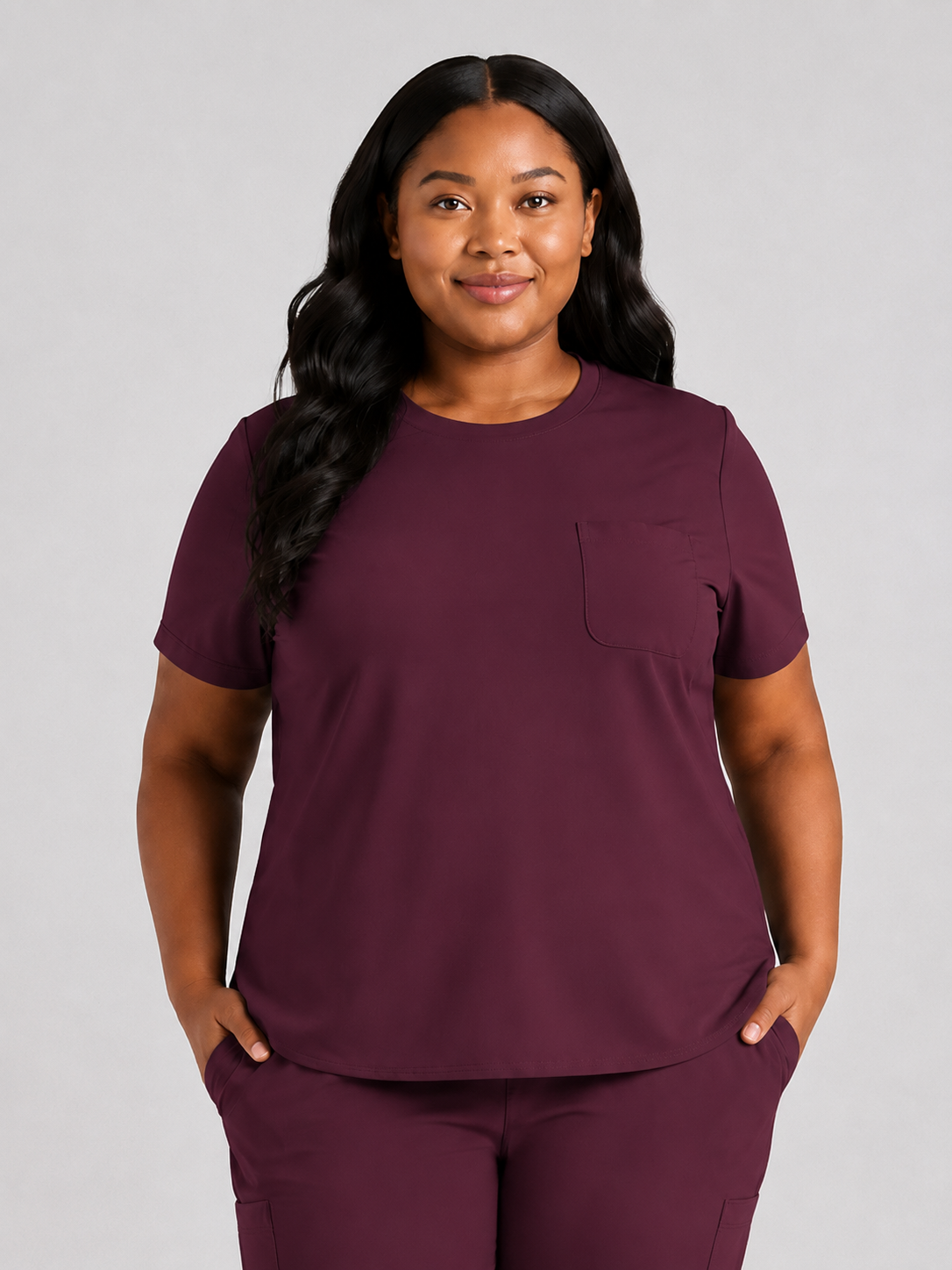 Women's Zira SinglePocket Scrub Top