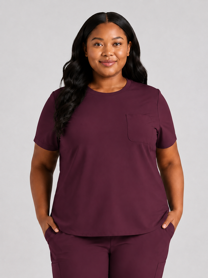 Women's Zira SinglePocket Scrub Top
