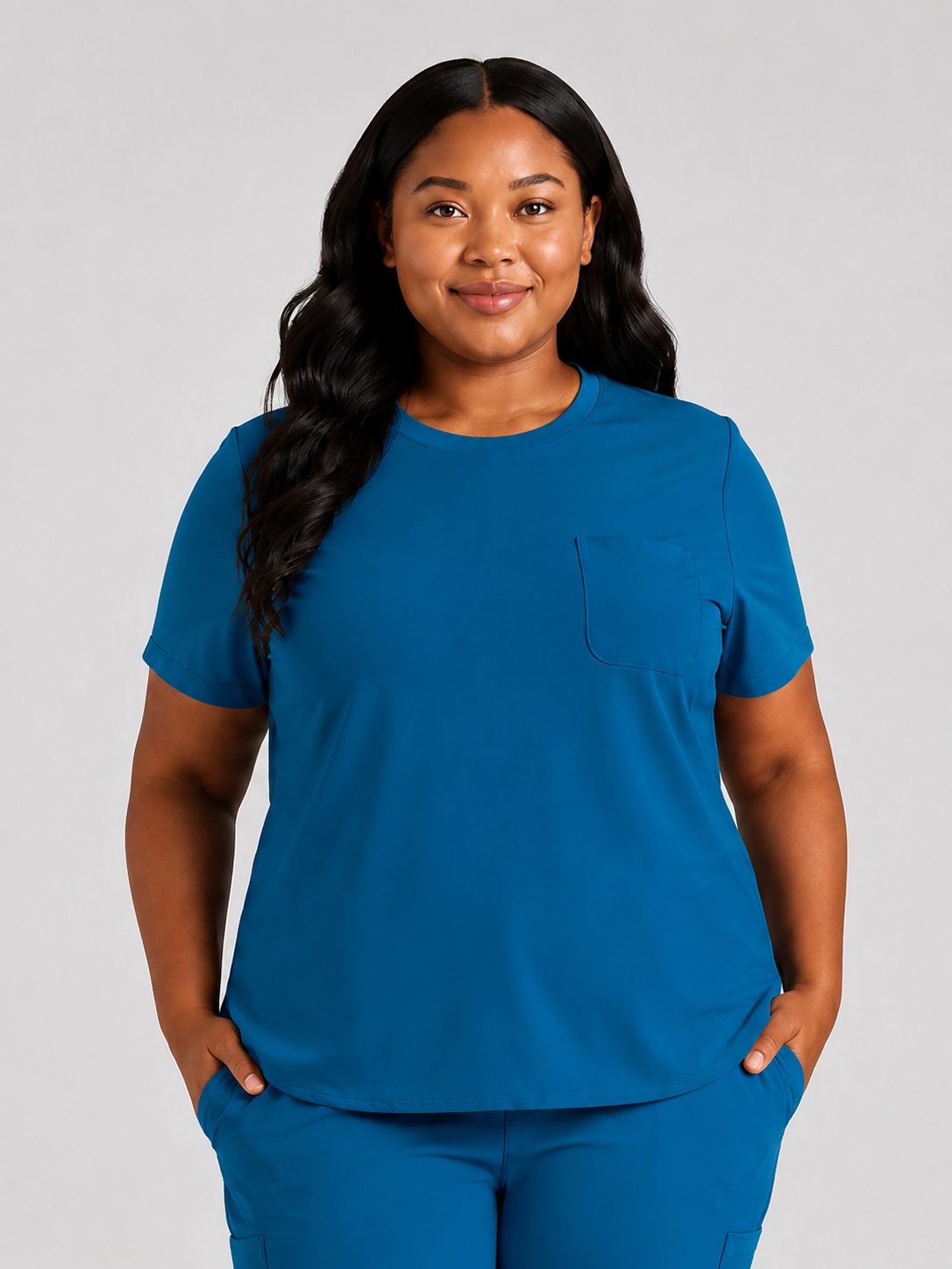Women's Zira SinglePocket Scrub Top