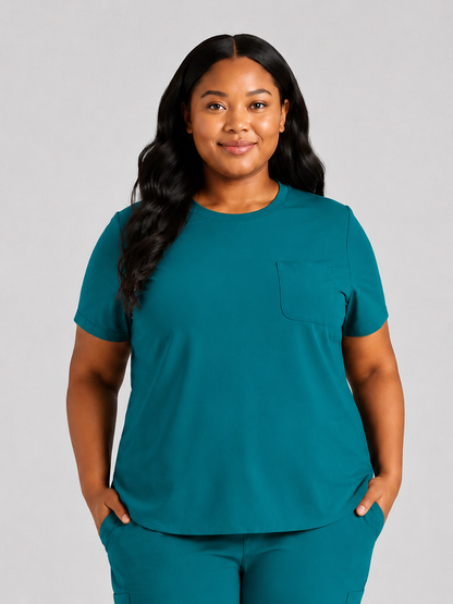 Women's Zira SinglePocket Scrub Top