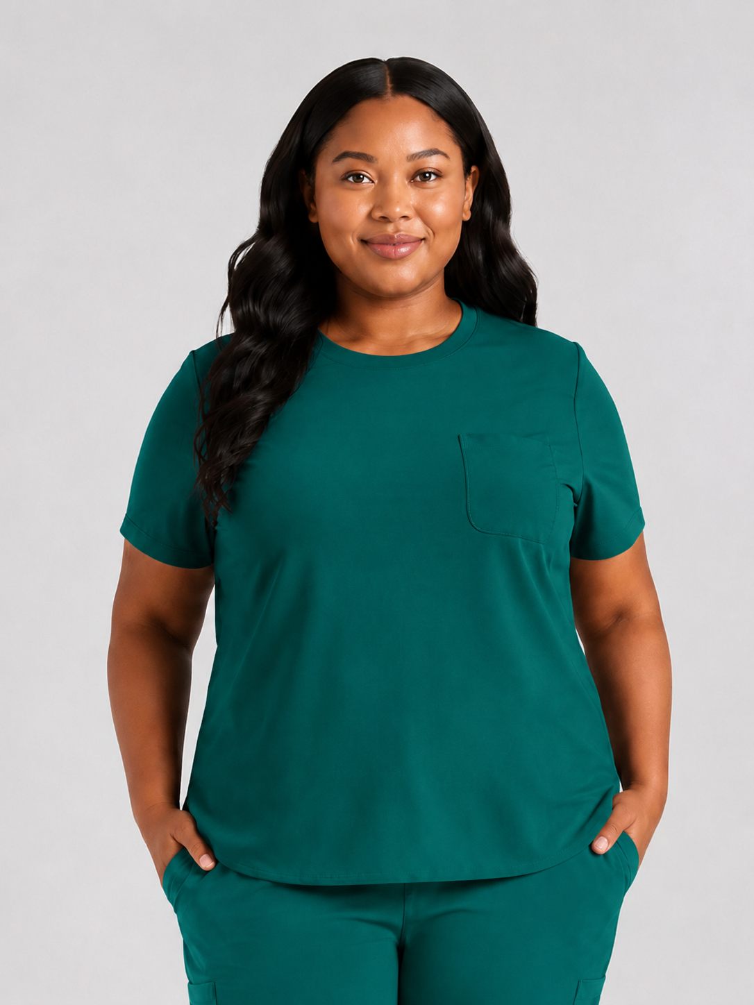 Women's Zira SinglePocket Scrub Top