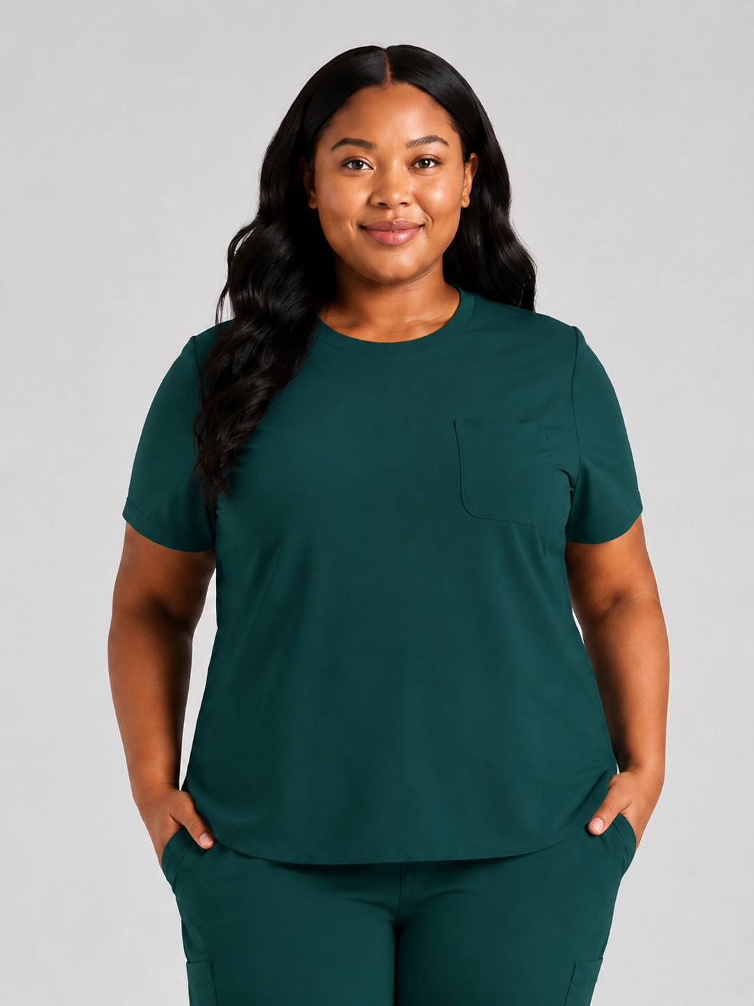 Women's Zira SinglePocket Scrub Top