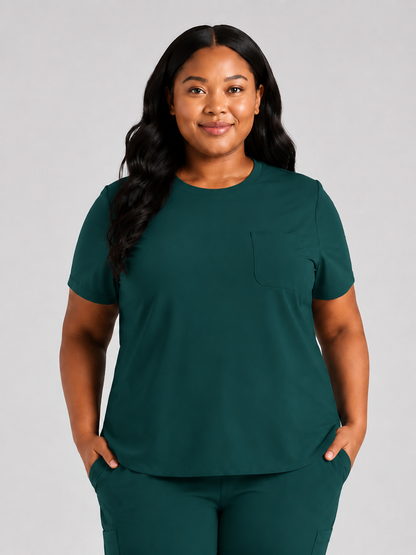 Women's Zira SinglePocket Scrub Top