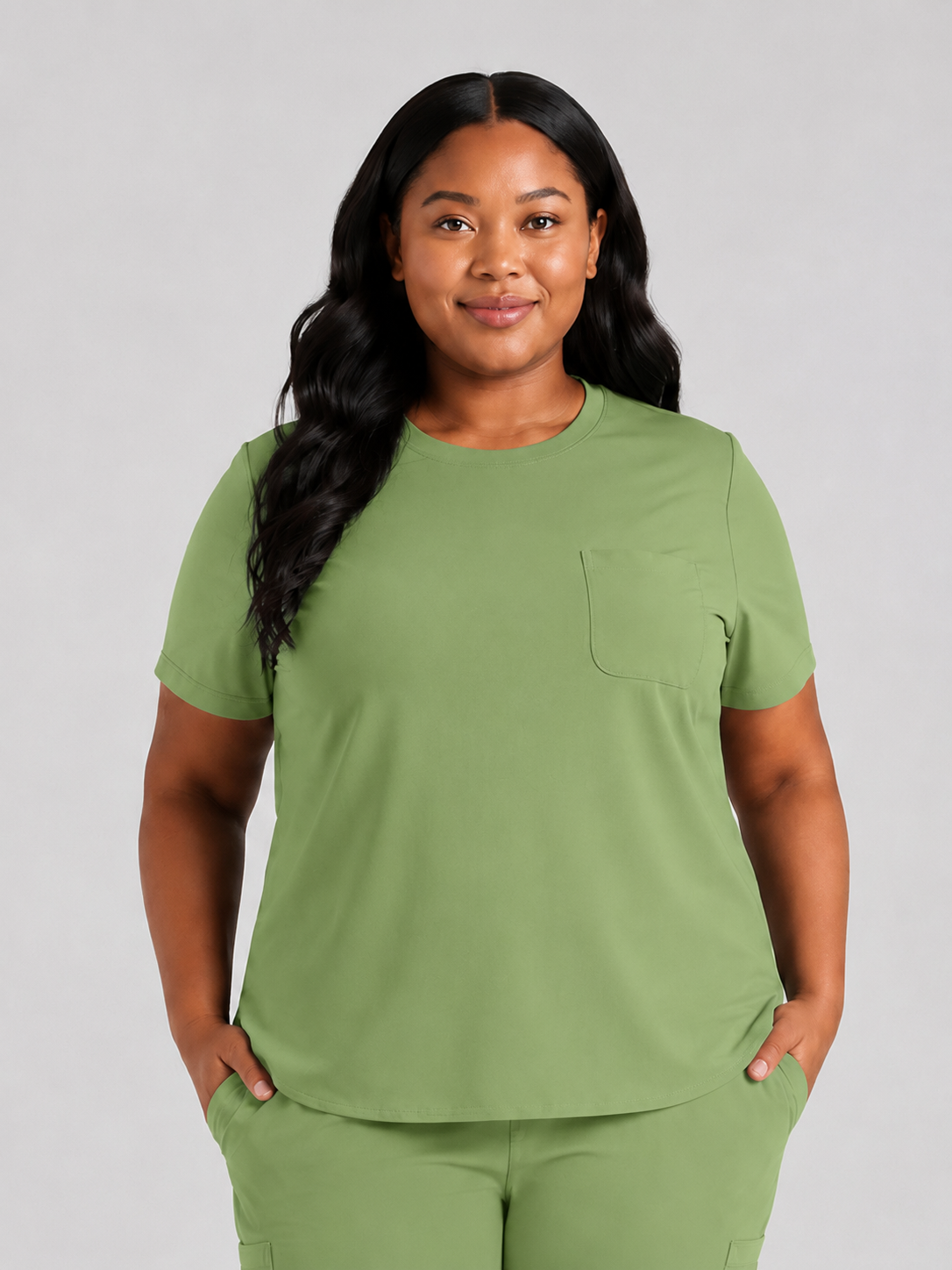 Women's Zira SinglePocket Scrub Top