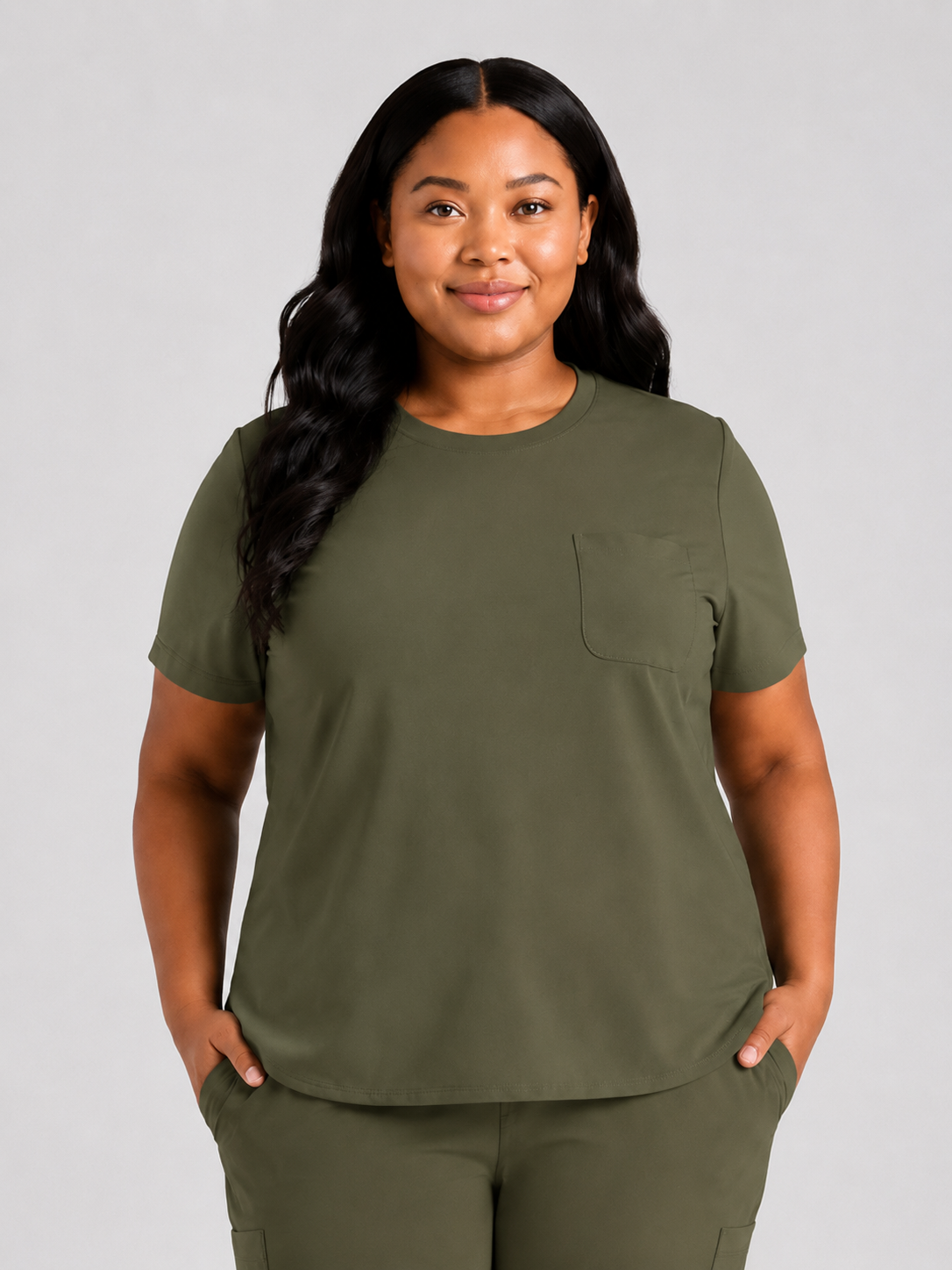 Women's Zira SinglePocket Scrub Top