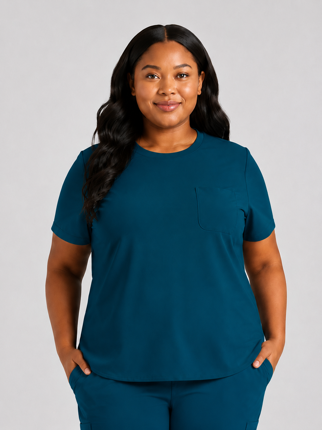 Women's Zira SinglePocket Scrub Top