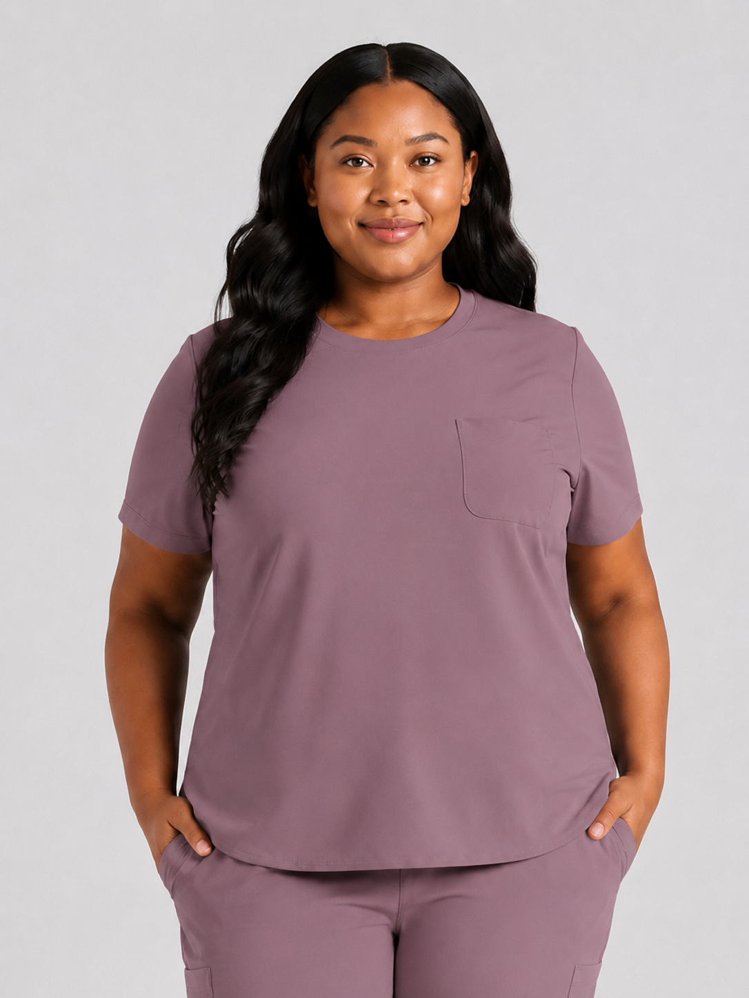 Women's Zira SinglePocket Scrub Top