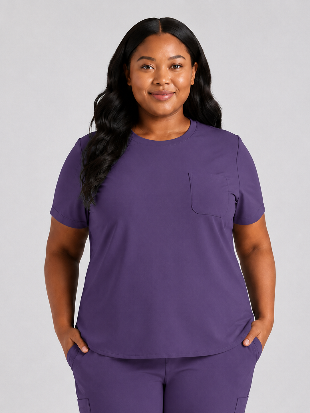 Women's Zira SinglePocket Scrub Top
