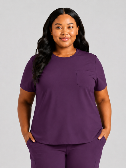Women's Zira SinglePocket Scrub Top