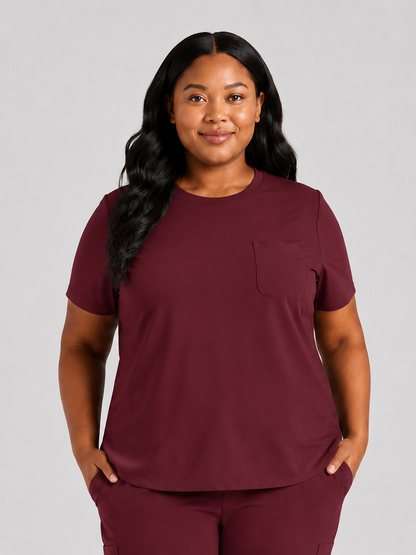 Women's Zira SinglePocket Scrub Top