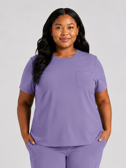 Women's Zira SinglePocket Scrub Top