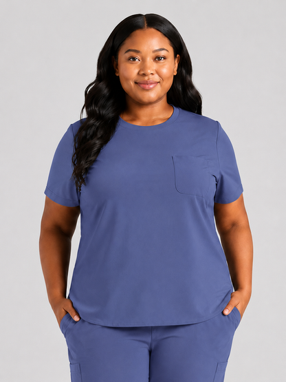 Women's Zira SinglePocket Scrub Top