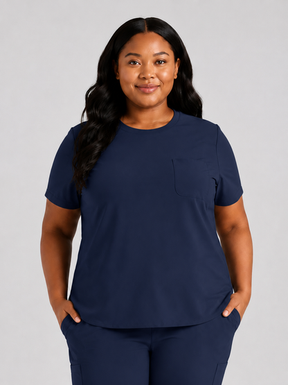 Women's Zira SinglePocket Scrub Top