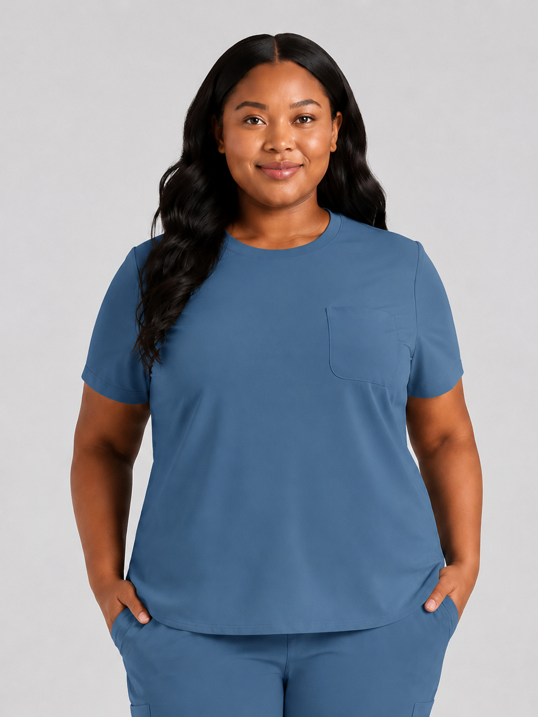 Women's Zira SinglePocket Scrub Top