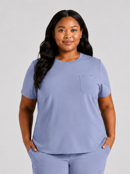 Women's Zira SinglePocket Scrub Top