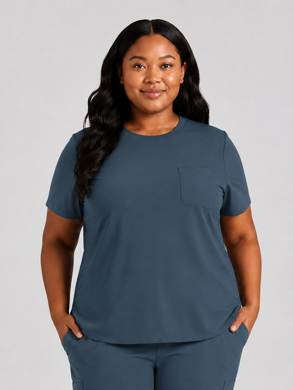 Women's Zira SinglePocket Scrub Top