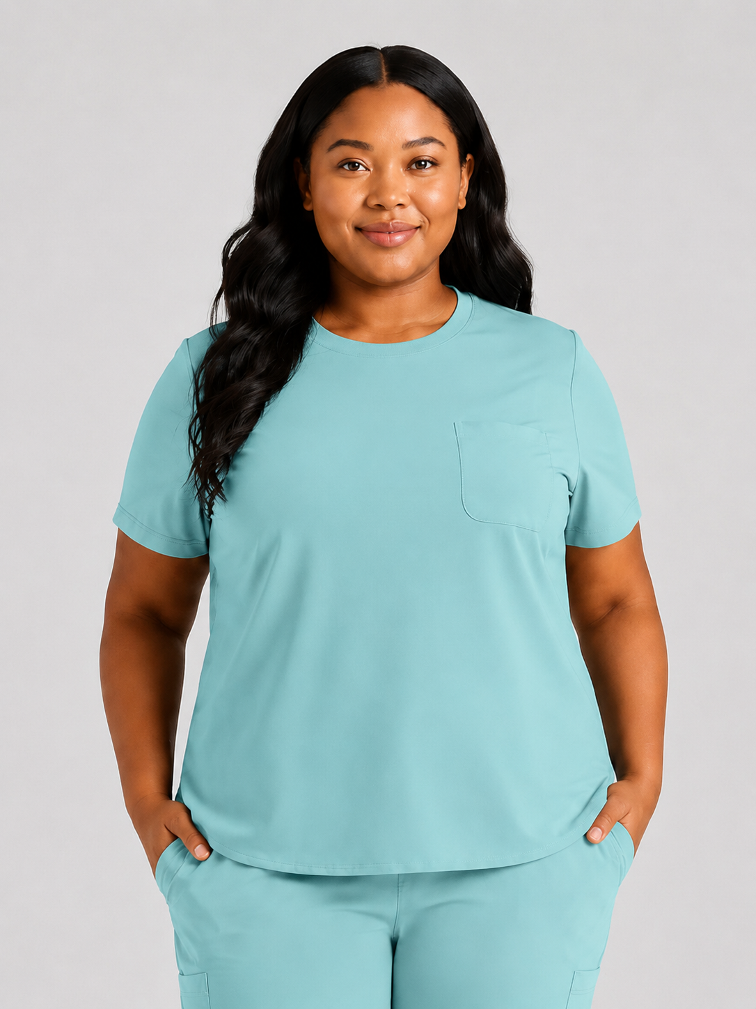 Women's Zira SinglePocket Scrub Top