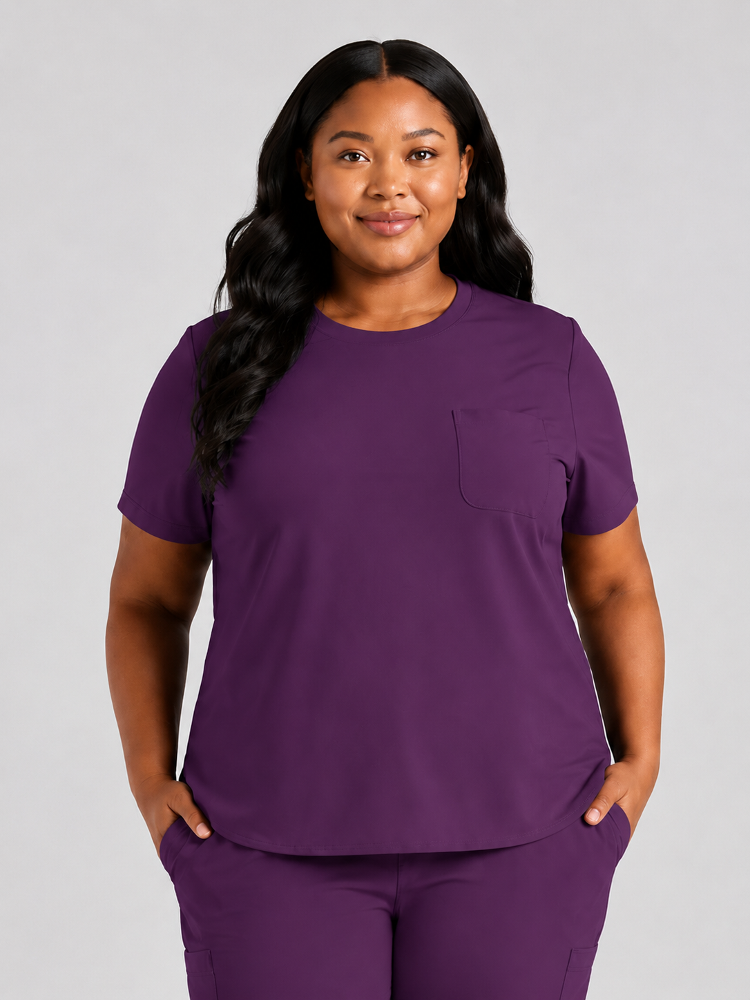 Women's Zira SinglePocket Scrub Top