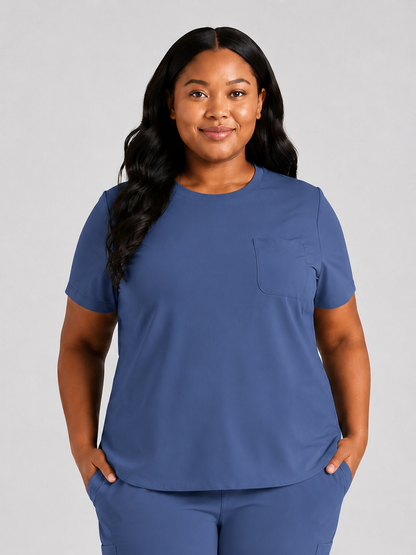 Women's Zira SinglePocket Scrub Top