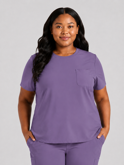 Women's Zira SinglePocket Scrub Top