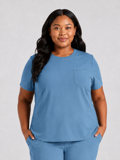Women's Zira SinglePocket Scrub Top