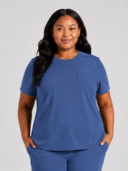 Women's Zira SinglePocket Scrub Top