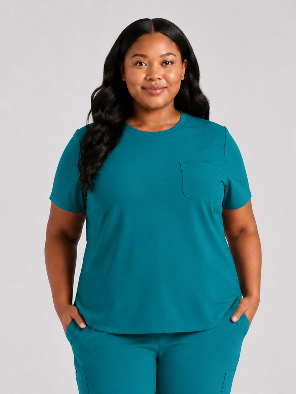 Women's Zira SinglePocket Scrub Top