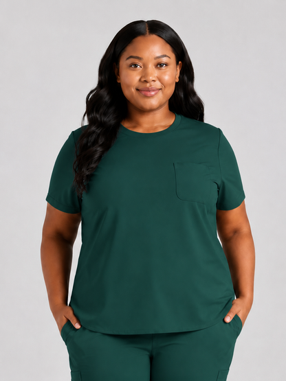 Women's Zira SinglePocket Scrub Top