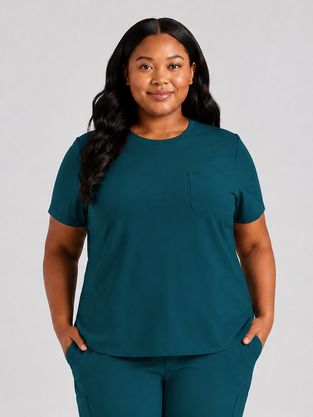 Women's Zira SinglePocket Scrub Top
