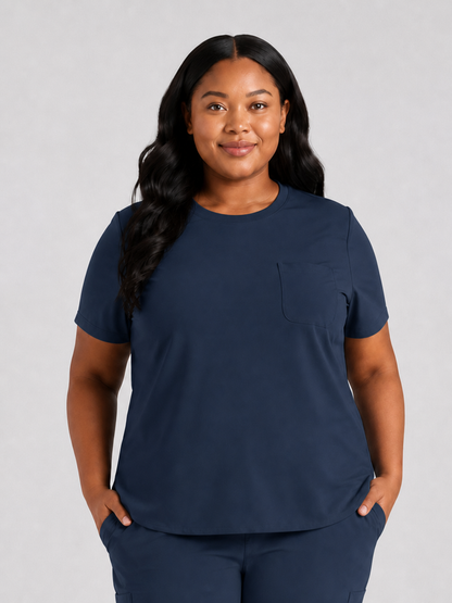 Women's Zira SinglePocket Scrub Top
