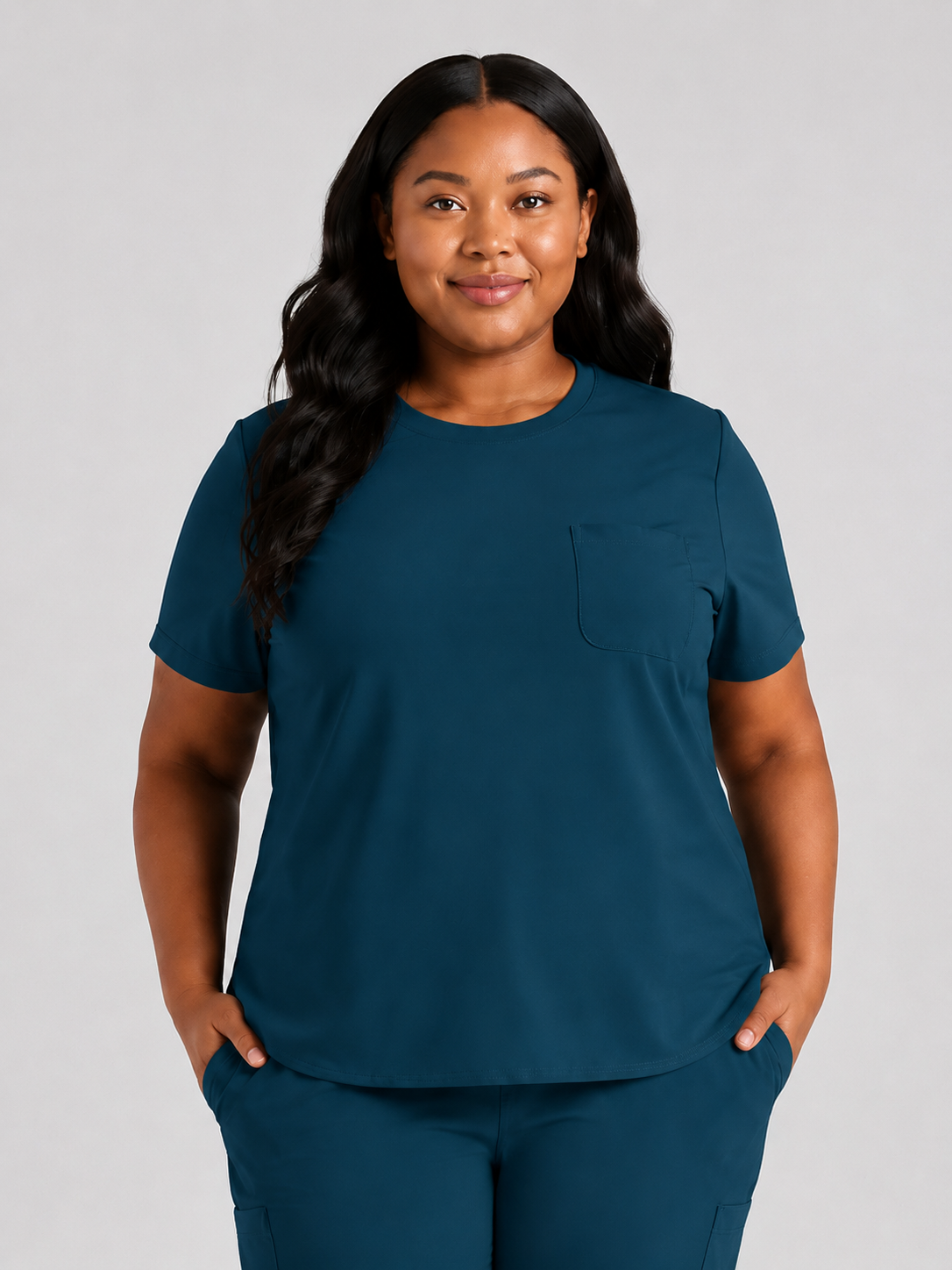 Women's Zira SinglePocket Scrub Top