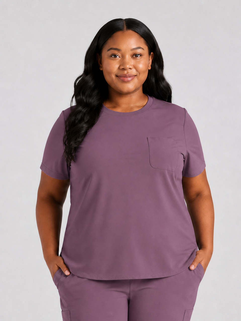 Women's Zira SinglePocket Scrub Top