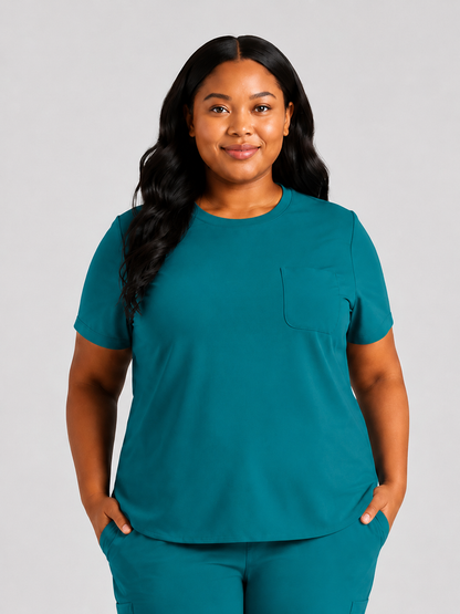 Women's Zira SinglePocket Scrub Top