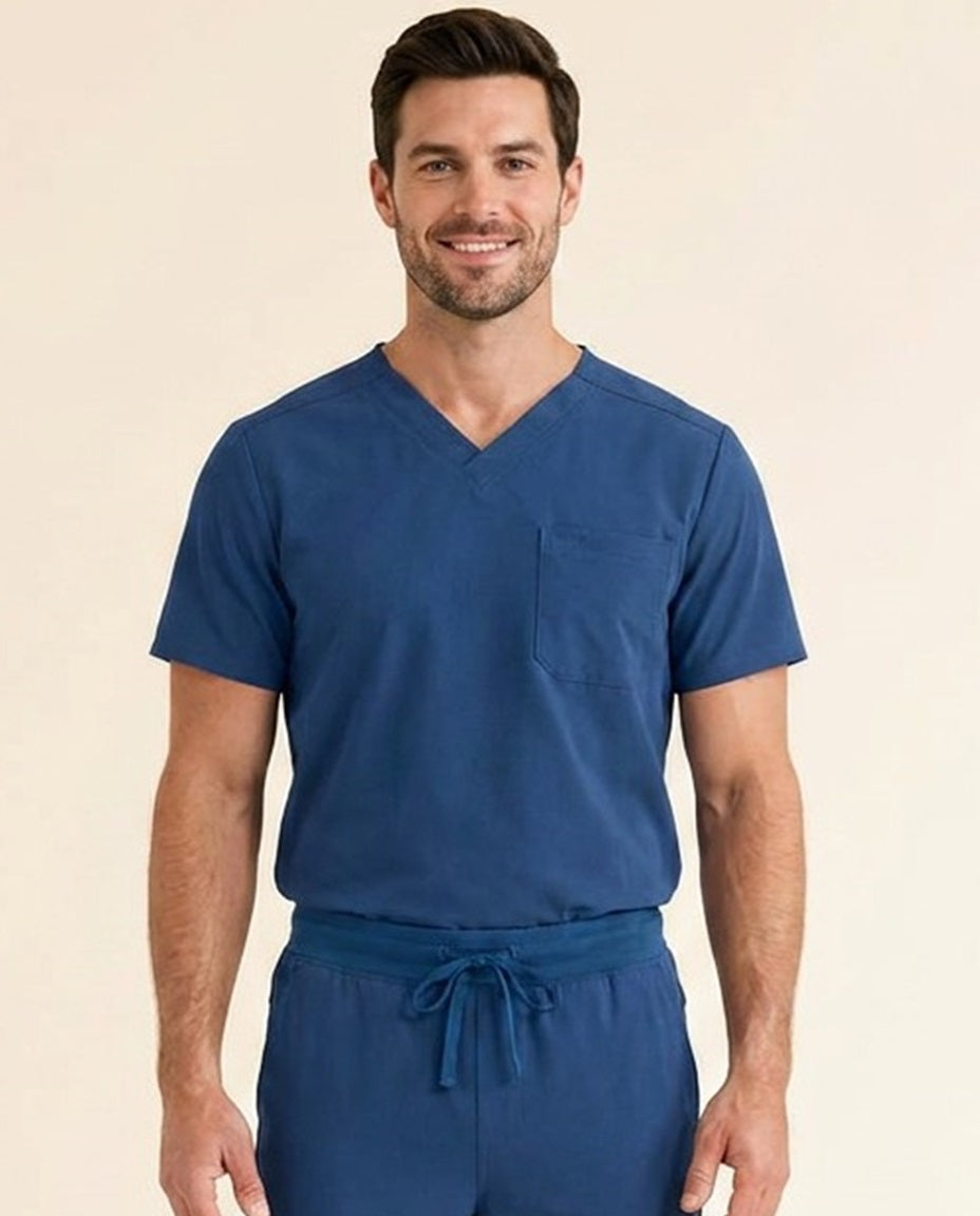 Men's Cura Basic Scrub Top