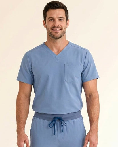 Men's Cura Basic Scrub Top