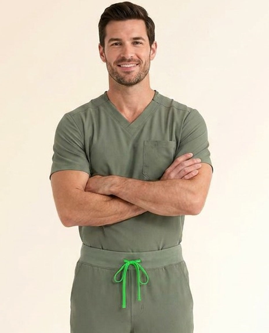 Men's Cura Basic Scrub Top