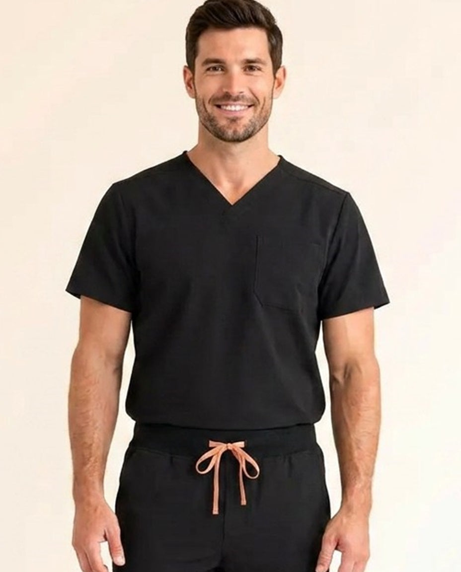 Men's Cura Basic Scrub Top
