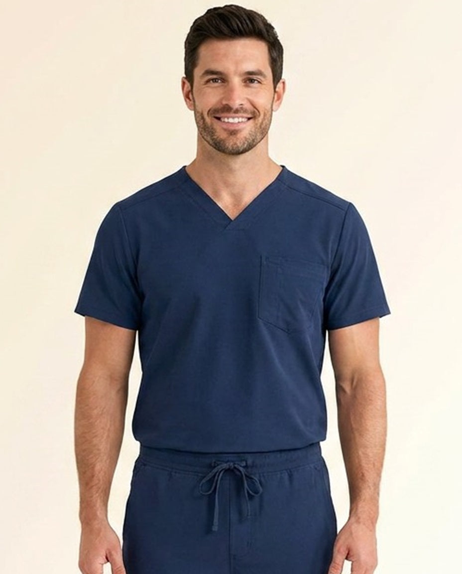Men's Cura Basic Scrub Top