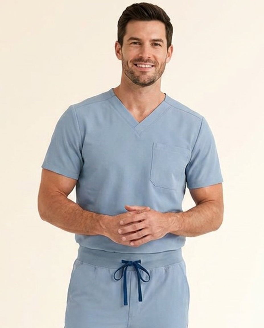 Men's Cura Basic Scrub Top