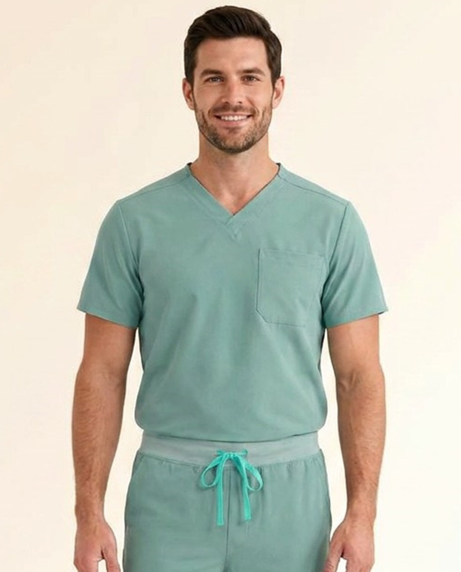Men's Cura Basic Scrub Top