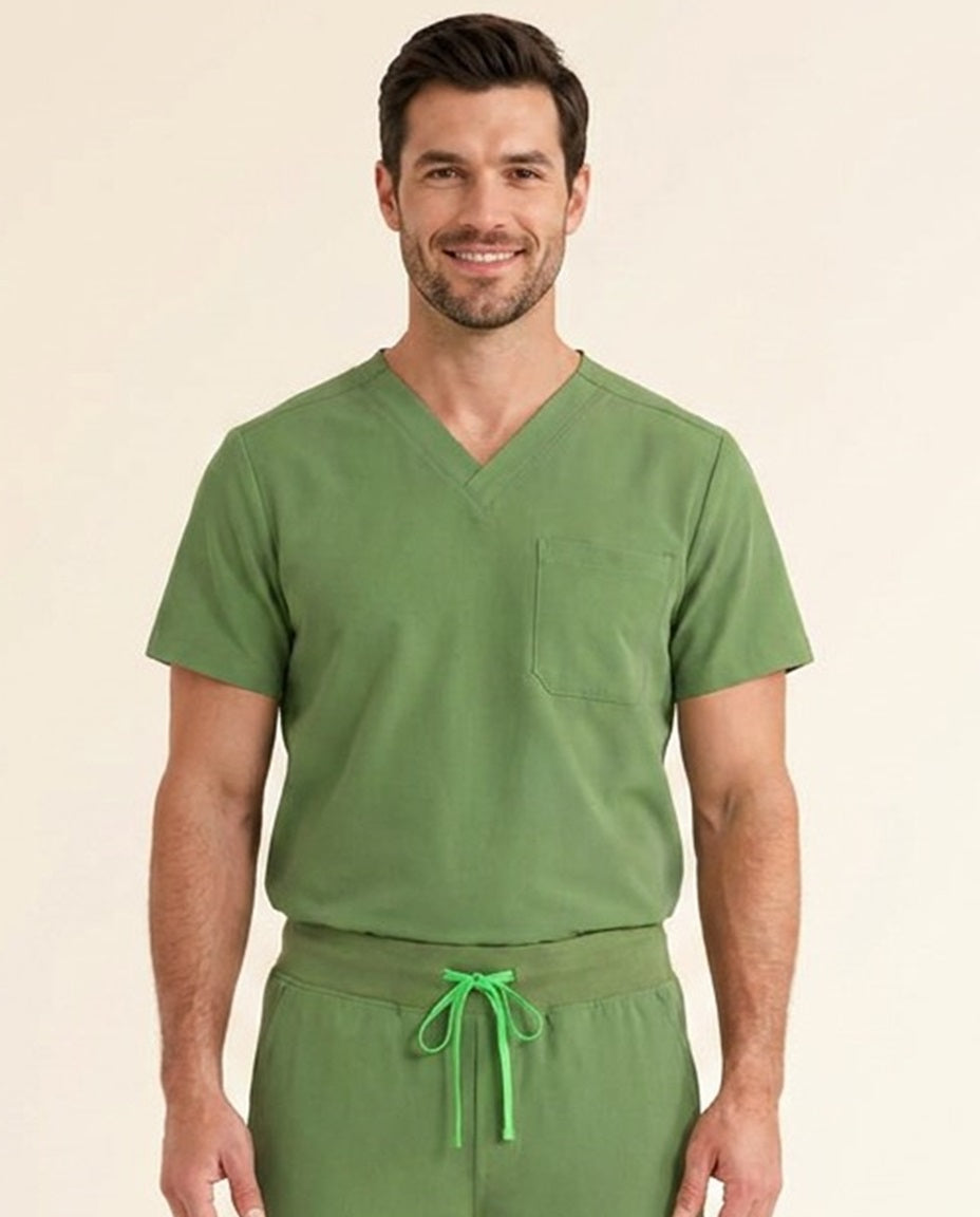 Men's Cura Basic Scrub Top