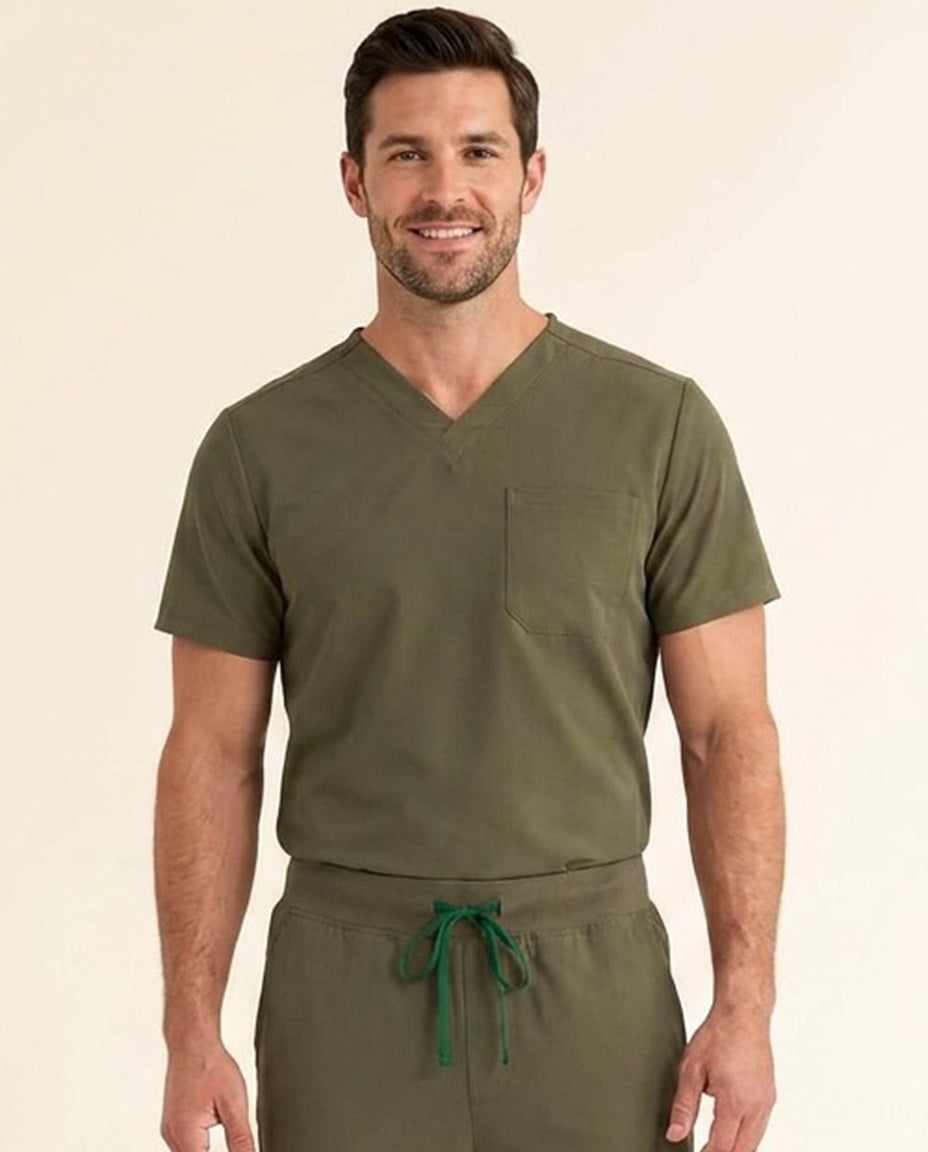 Men's Cura Basic Scrub Top