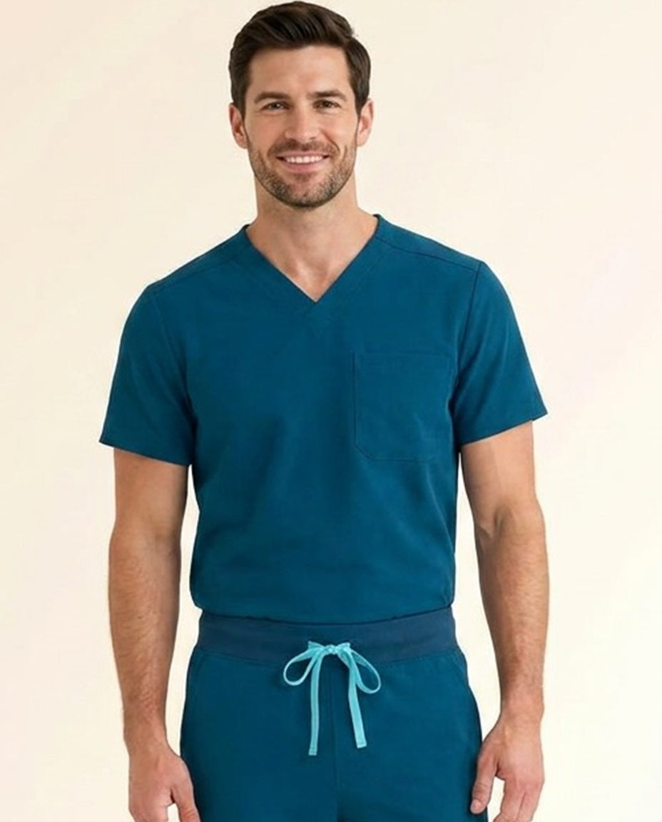 Men's Cura Basic Scrub Top