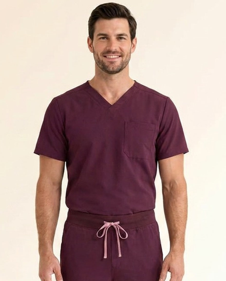 Men's Cura Basic Scrub Top