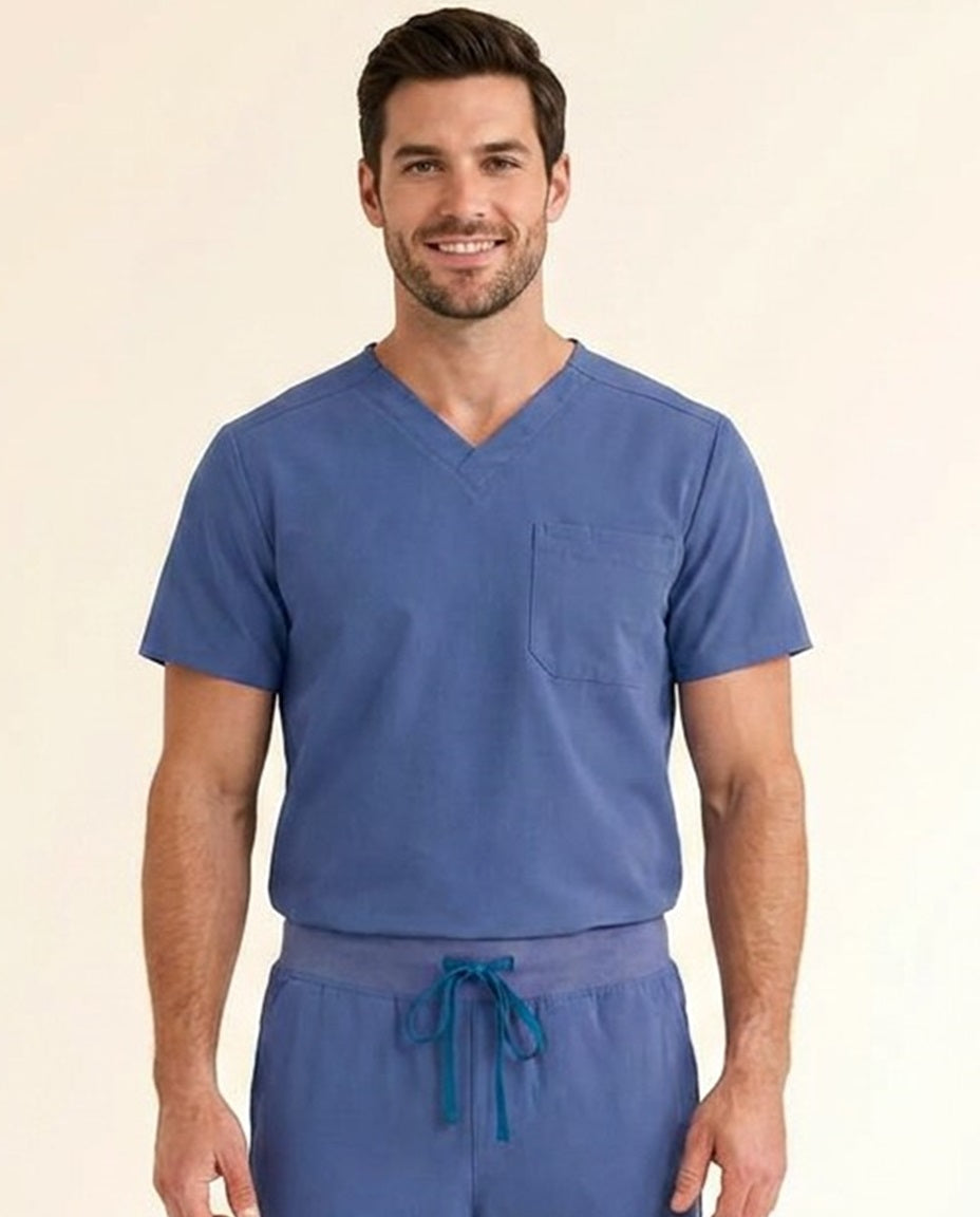 Men's Cura Basic Scrub Top
