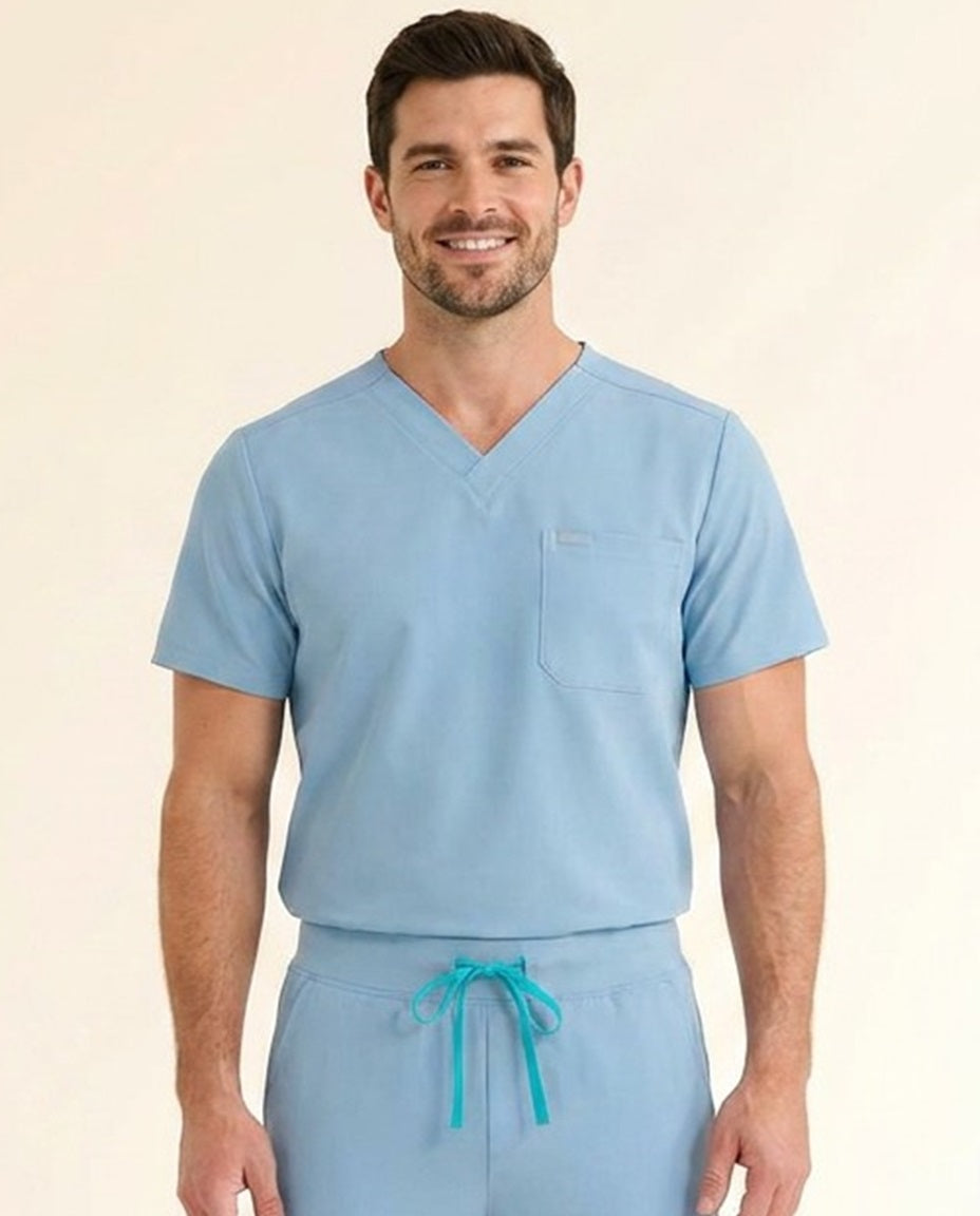 Men's Cura Basic Scrub Top