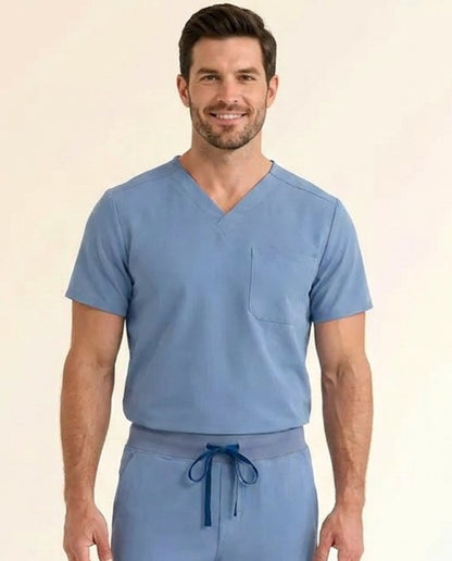 Men's Cura Basic Scrub Top