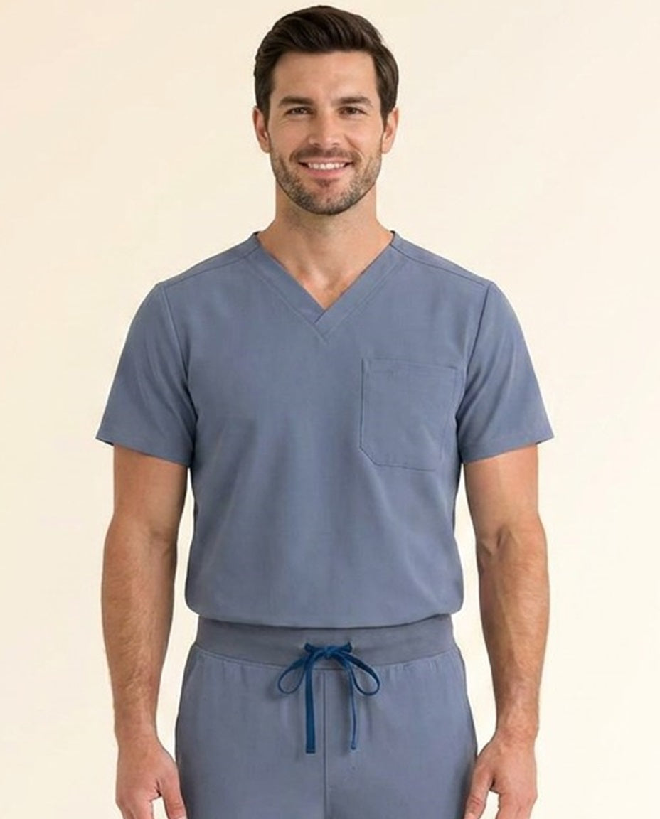 Men's Cura Basic Scrub Top