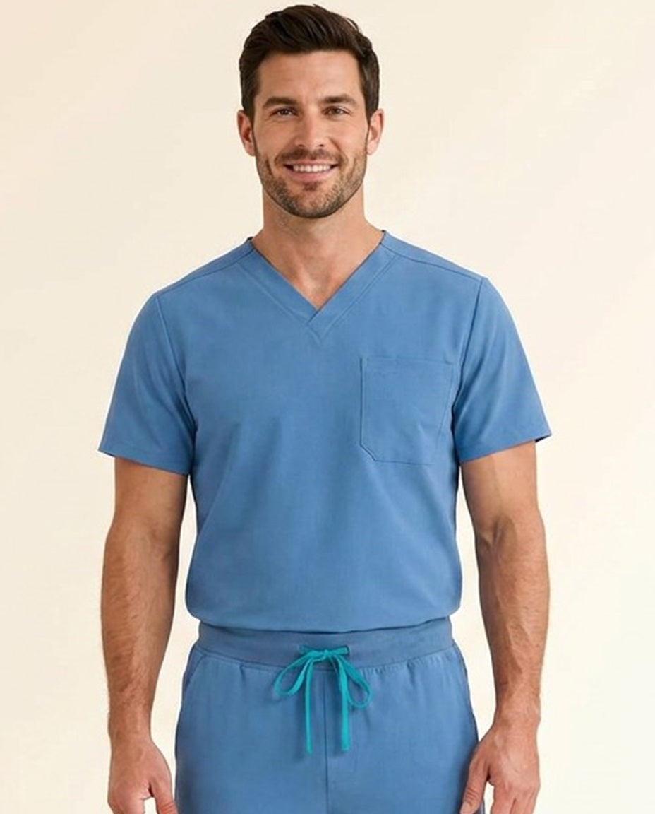 Men's Cura Basic Scrub Top